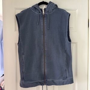 FP Movement Oversized Hooded Zip Vest- size XS